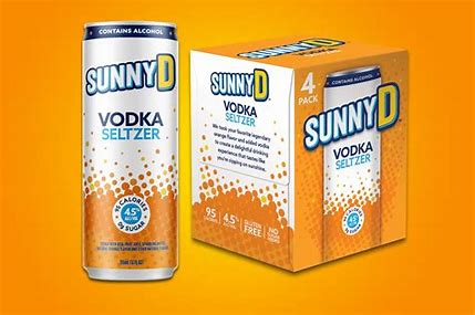 Sunny D Vodka Seltzer